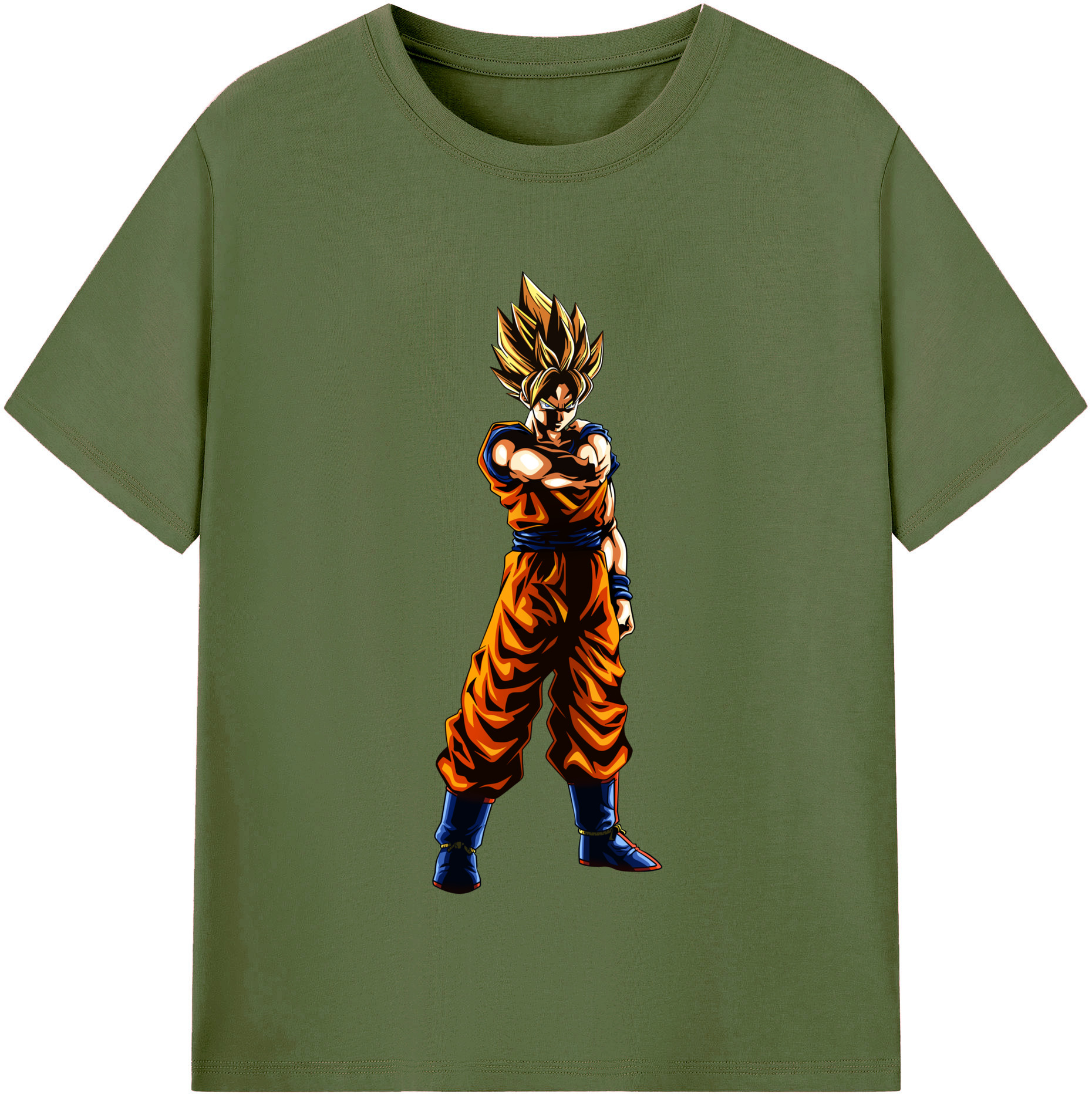 （画像用） ドラゴンボール 孫 悟飯（そんごはん）DRAGON BALL Son Gohan 綿100％半袖Tシャツ（フロントプリント）